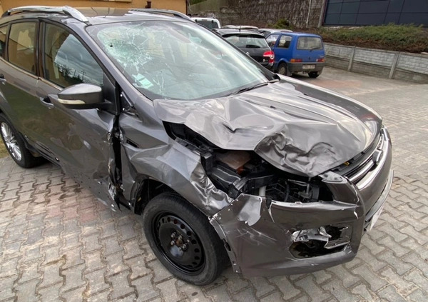 Ford Kuga cena 19900 przebieg: 129500, rok produkcji 2013 z Człopa małe 121